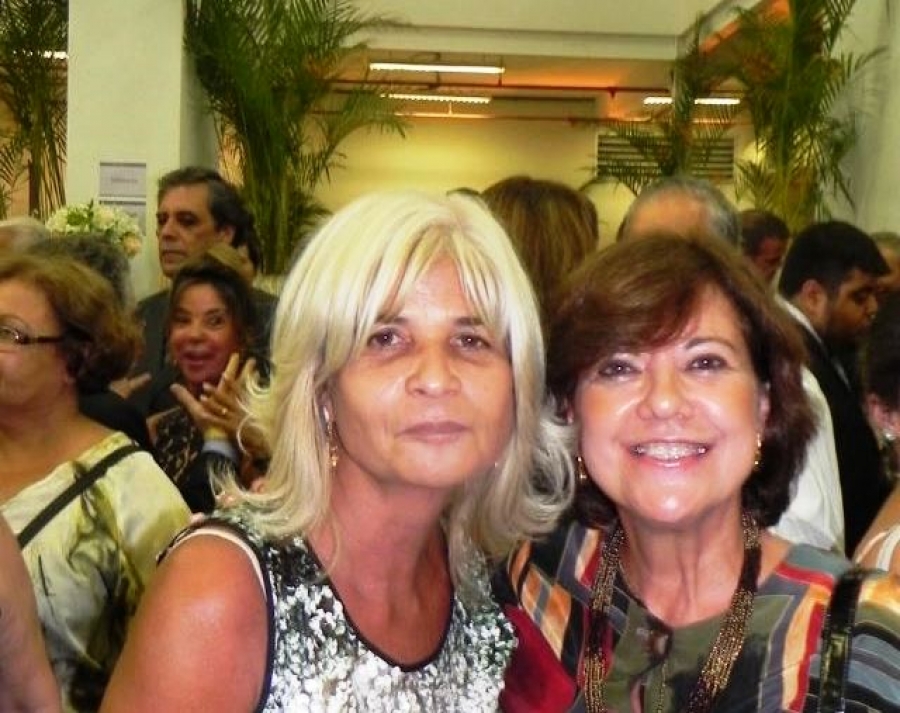 Rita Cortez e a desembargadora Rosana Salim Travesedo, vice-presidente do TRT/RJ e membro da Comissão de Direito do Trabalho do IAB